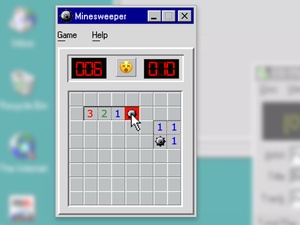 Minesweeper Game UI Sketch Resource