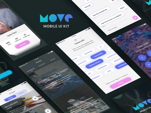 Verschieben – Mobile UI Kit