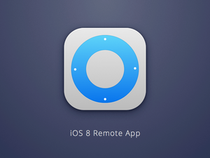 iOS 8 Remote App Sketch Resource