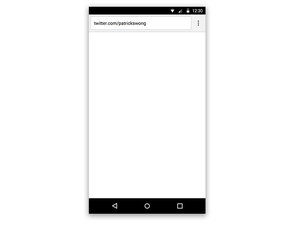 Android Material Design Chrome Web Browser Sketch Resource