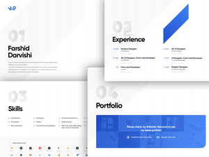 Personal Site Template Sketch Resource