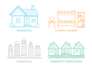 4 Типы управления недвижимостью Sketch Ресурс