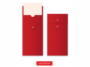 Papelote Red Japan Envelope Sketch Resource