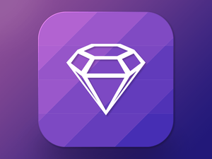 Diamond Icon Sketch Resource