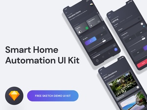 Демонстрационный набор пользовательского интерфейса Smart Home