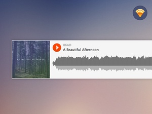 SoundCloud eingebettete Spieler-Skizzierungsressource