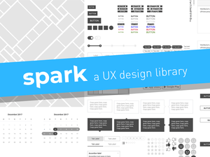 Sketch UX Design Library – Spark