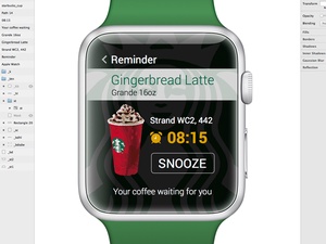 Watch - Starbucks Coffee Reminder Sketch Resource