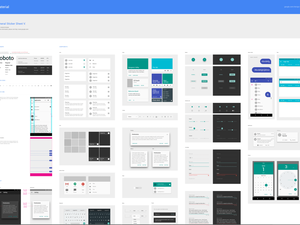 Material Design by Google Sketch Resource