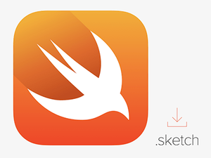 Apple Swift Icon Sketch Resource