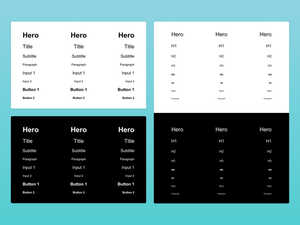 Shared Text Styles Template Sketch Resource