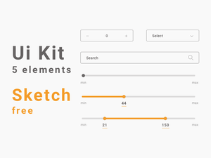 5 Elemente UI Kit