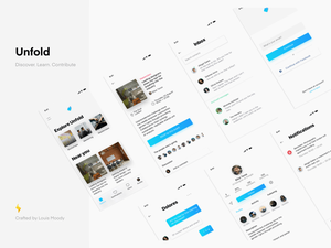 Unfold – Kit de interfaz de usuario de la aplicación
