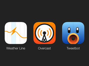 Weather Line, Overcast, Tweetbot Icons Sketch Resource
