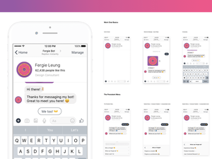Workplace Chat UI Kit Sketch Resource