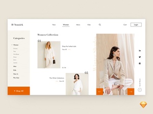 Fashion E-Commerce Website Template