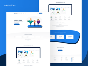 SaaS Landing Page Concept
