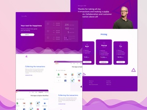 Landing Page Template for SaaS Product