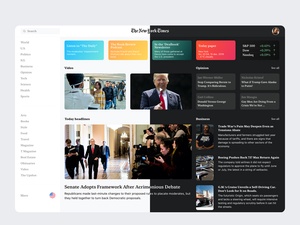 New York Times Redesign Concept