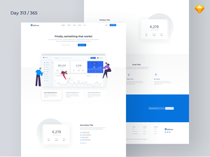 SaaS Product Landing Page