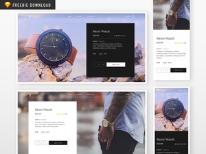 Watch Product Page Template