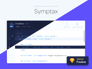 Symptax – Syntax Highlighter for Sketch