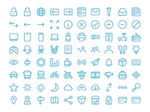 100 Free Icons Set