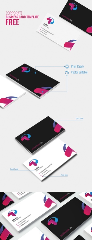 Business Card Template by ASK Dziner