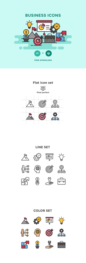 Business Icons – Vector Pack