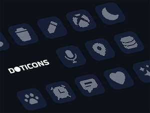 Минимальные точечные иконы (Doticons)