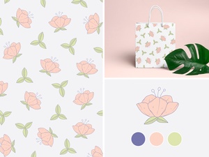 Floral Pattern for Illustrator