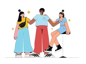 Friendship Illustration