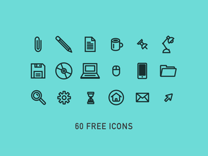 Paquete de iconos - Freebie de Illustrator