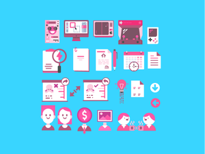 Office Process Icons