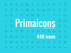 Primaicons – Free Vector Icons
