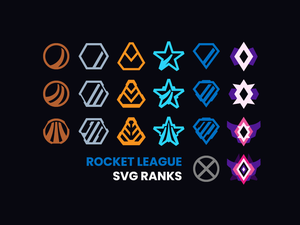Rocket League Ranks Badges