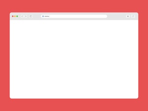 Safari Browser Vector Mockup