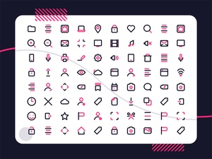 UI Outline Icons