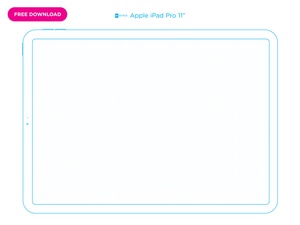 UI Paper Grid iPad Pro 11 Inch