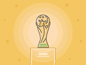 World Cup Vector Trophy