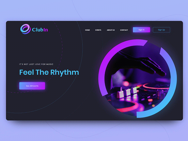 Night Club Website Template