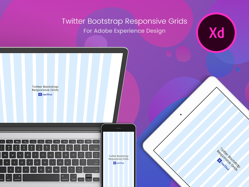 Bootstrap -Gitter für Adobe Experience Design