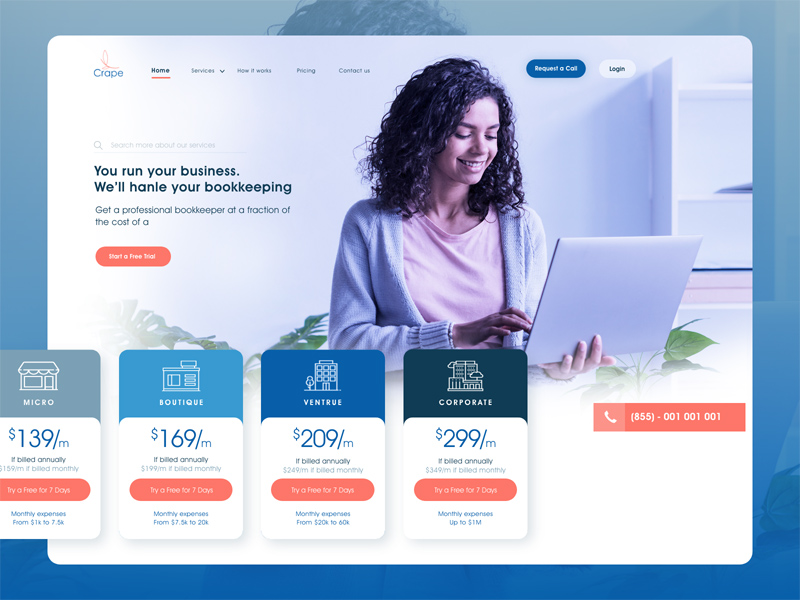 Accounting Website Template