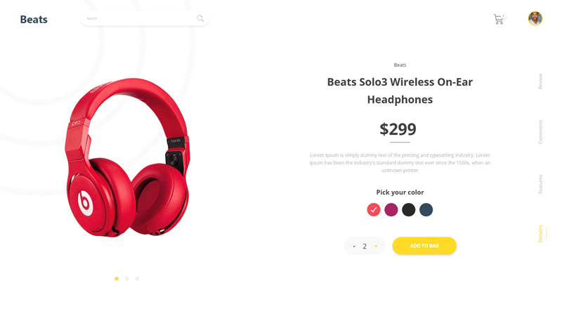 E-commerce Product Page