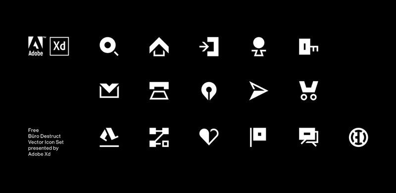 Kit de iconos Adobe XD