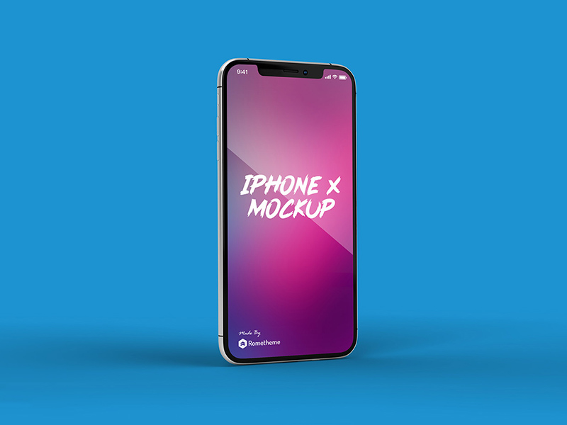 Adobe XD iPhone X Mockup