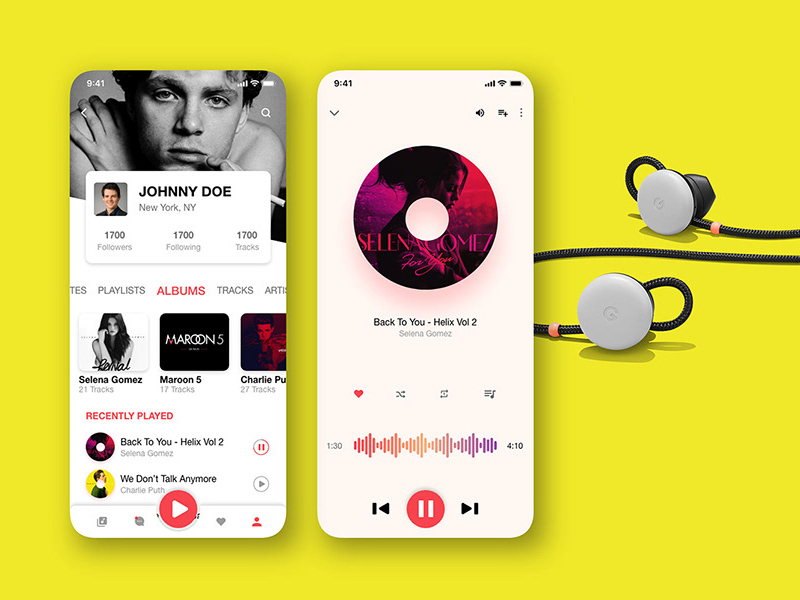 Music App UI