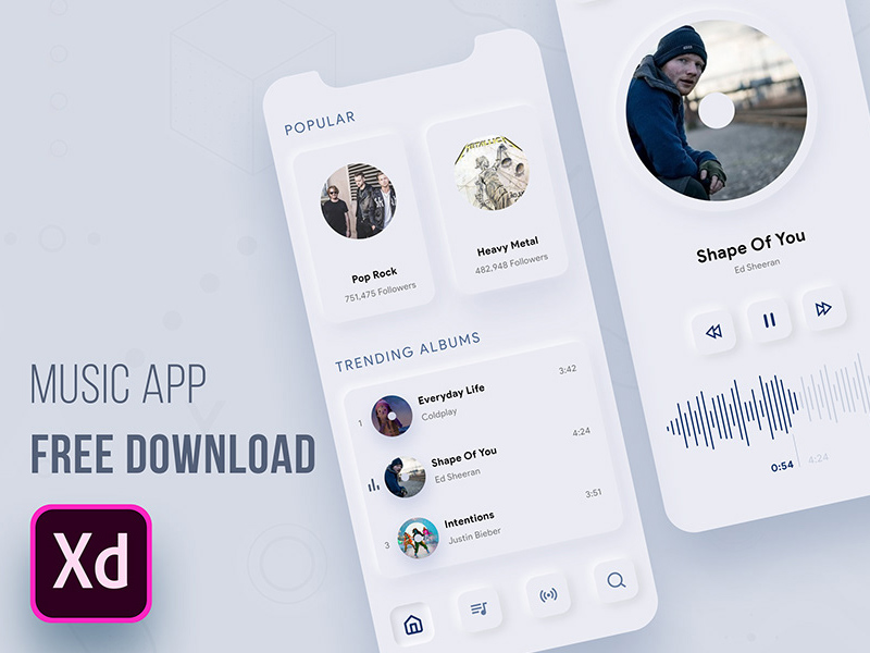 Musik Player App UI