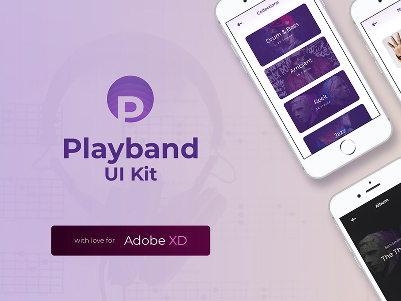 Playband - Musique XD Kit d'interface utilisateur