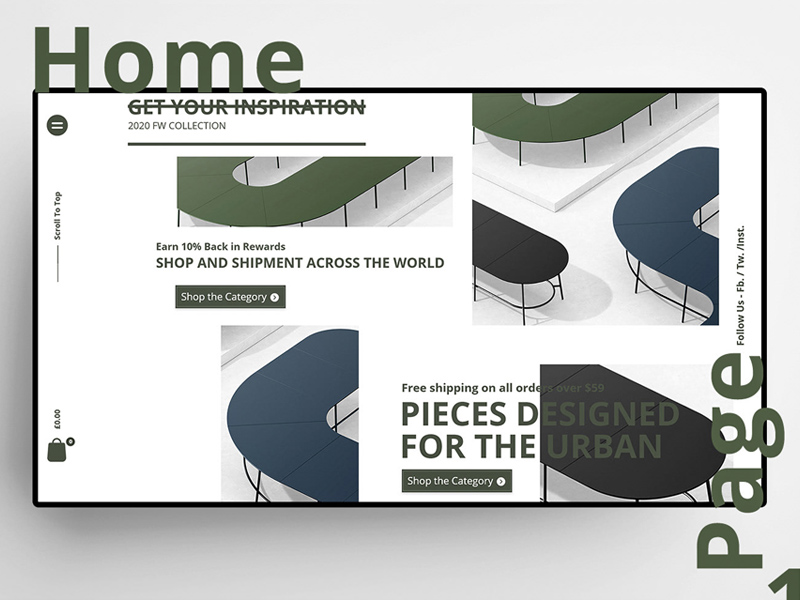 Office Furniture Online Store Template